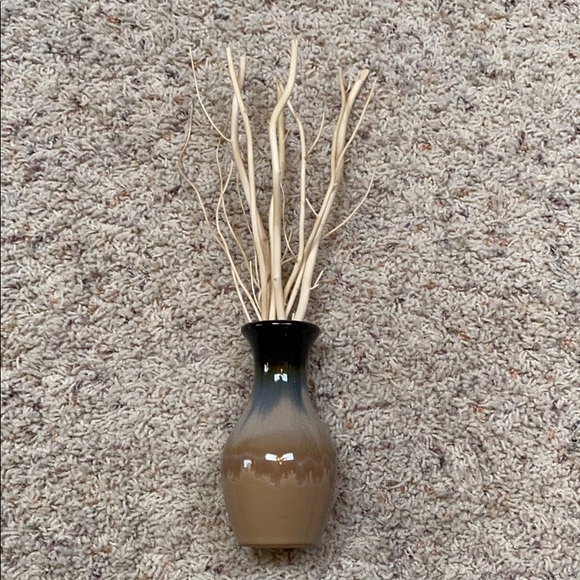 Other - 5 1/2 inch glazed pottery vase.